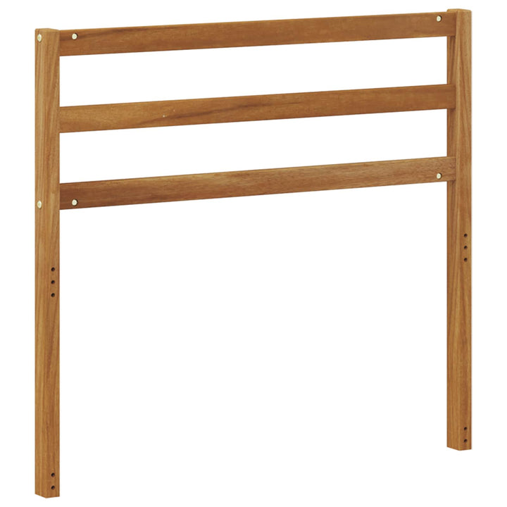 Armstöd 2 Pcs Naturlig 79 X 4 X 73 Cm Massivt Akaciaträ