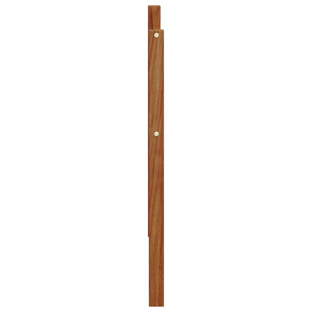 Armstöd 2 Pcs Naturlig 79 X 4 X 73 Cm Massivt Akaciaträ