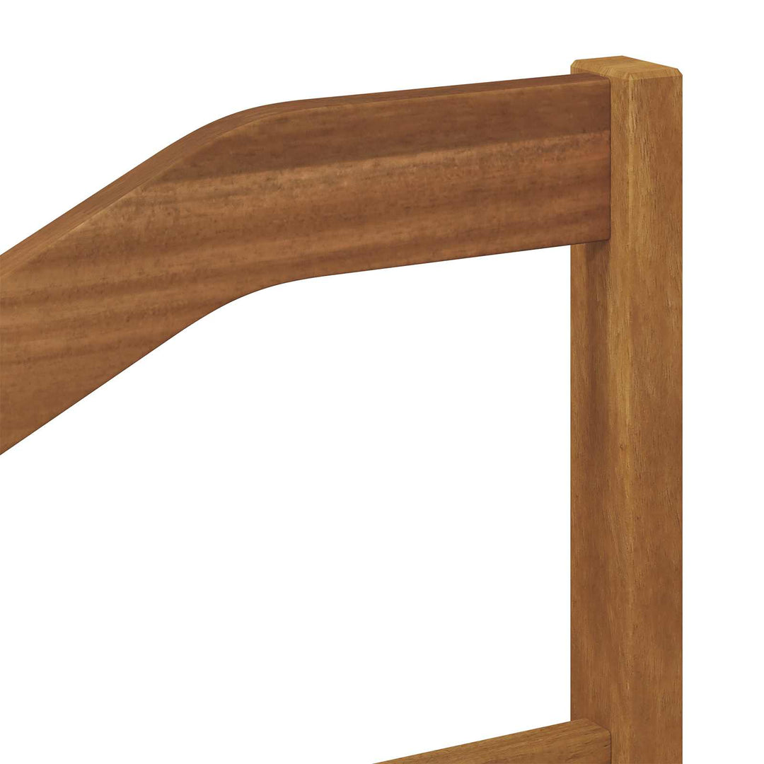 Armstöd 2 St Brun 79 X 4 X 73 Cm Massivt Akaciaträ