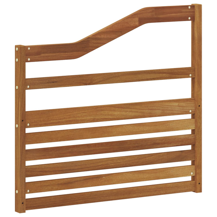 Armstöd 2 St Brun 79 X 4 X 73 Cm Massivt Akaciaträ