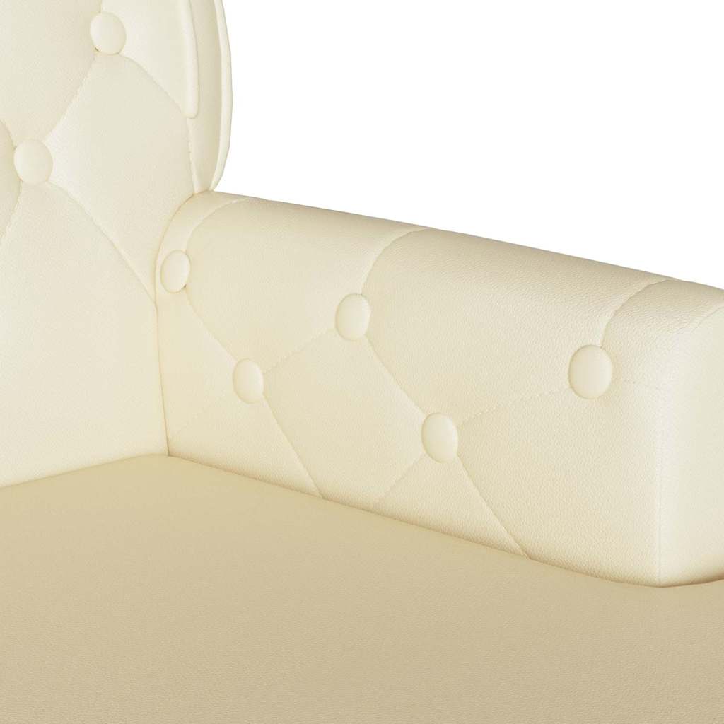 Chesterfield Bänk 119,5 X 64,5 X 75 Cm Konstläder