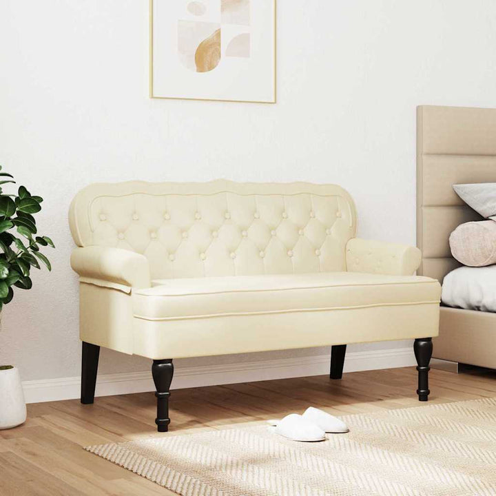 Chesterfield Bänk 119,5 X 64,5 X 75 Cm Konstläder