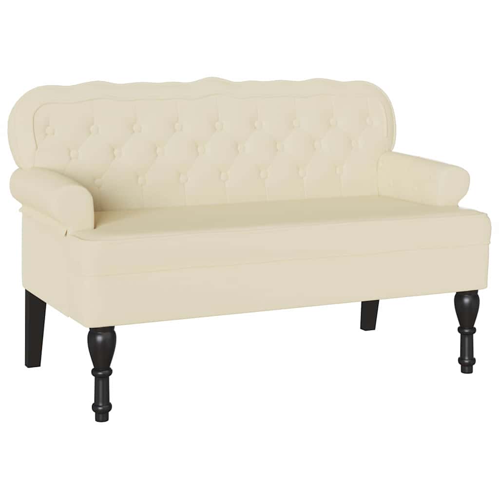 Chesterfield Bänk 119,5 X 64,5 X 75 Cm Konstläder