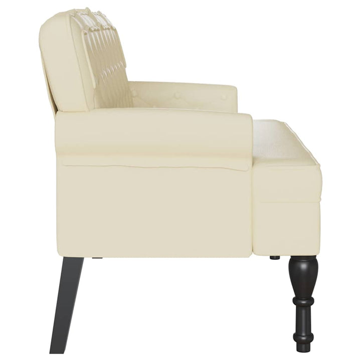 Chesterfield Bänk 119,5 X 64,5 X 75 Cm Konstläder