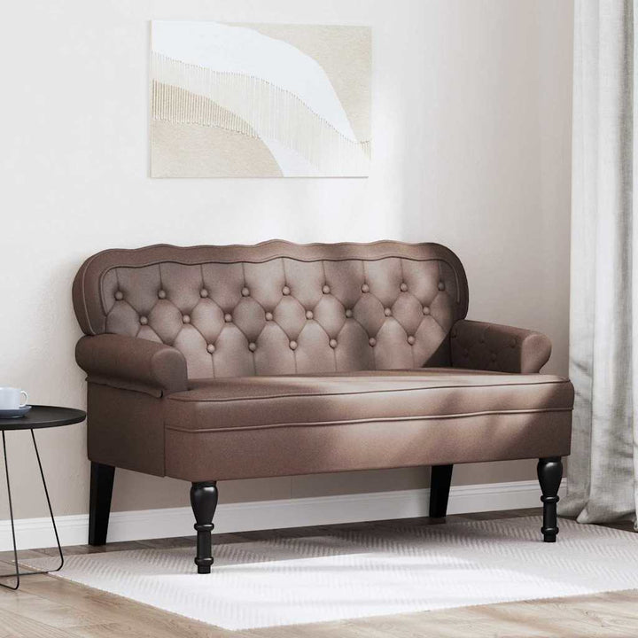 Chesterfield Bänk 119,5 X 64,5 X 75 Cm Konstläder