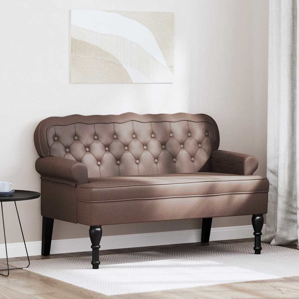 Chesterfield Bänk 119,5 X 64,5 X 75 Cm Konstläder