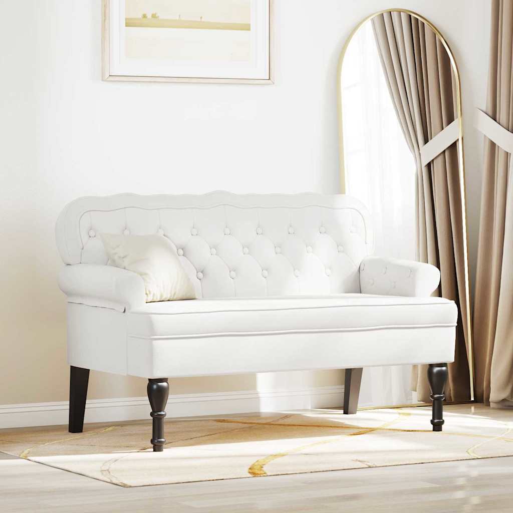 Chesterfield Bänk 119,5 X 64,5 X 75 Cm Konstläder