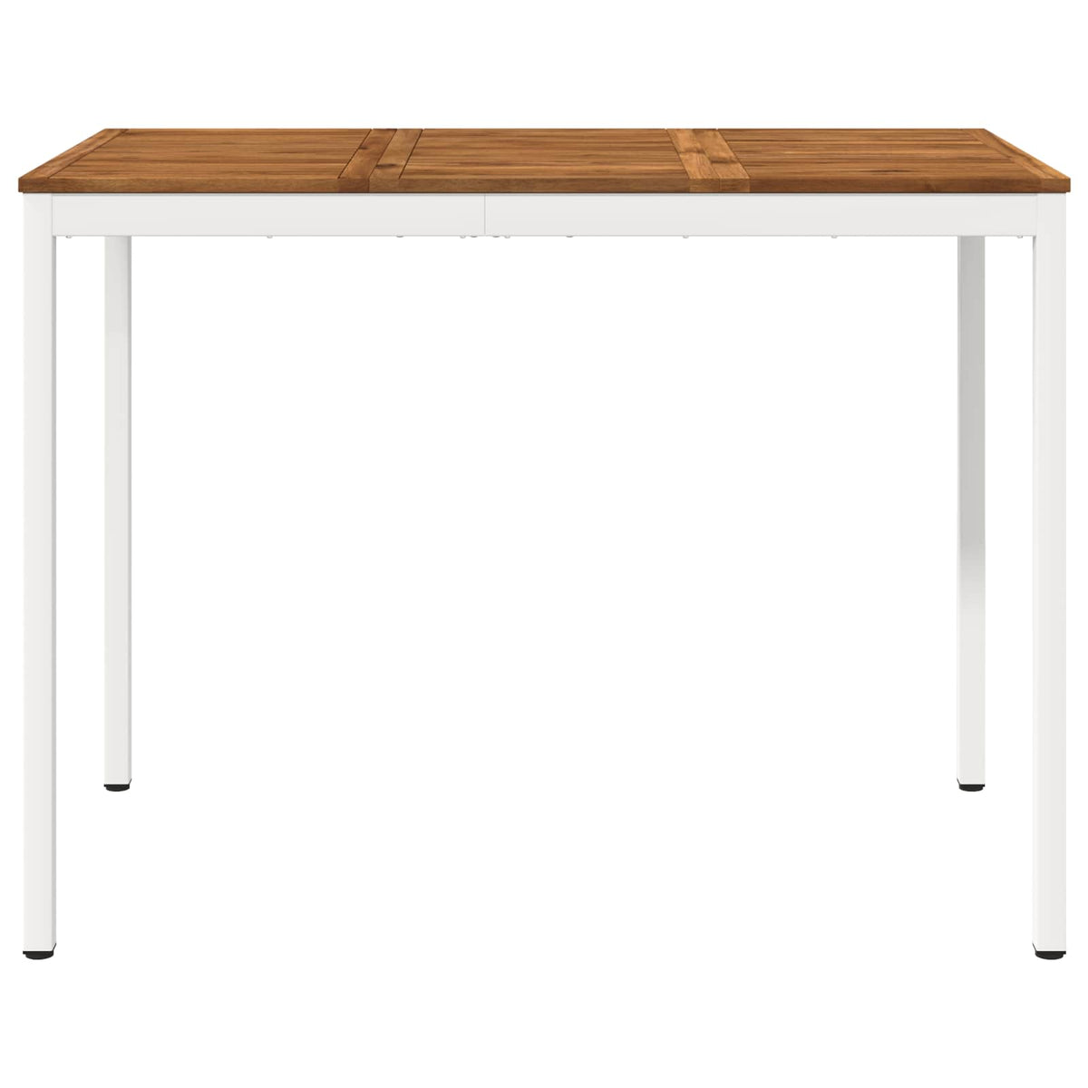 Trädgård Bar Bord Naturlig Och Vit 141 X 80,5 X 105 Cm