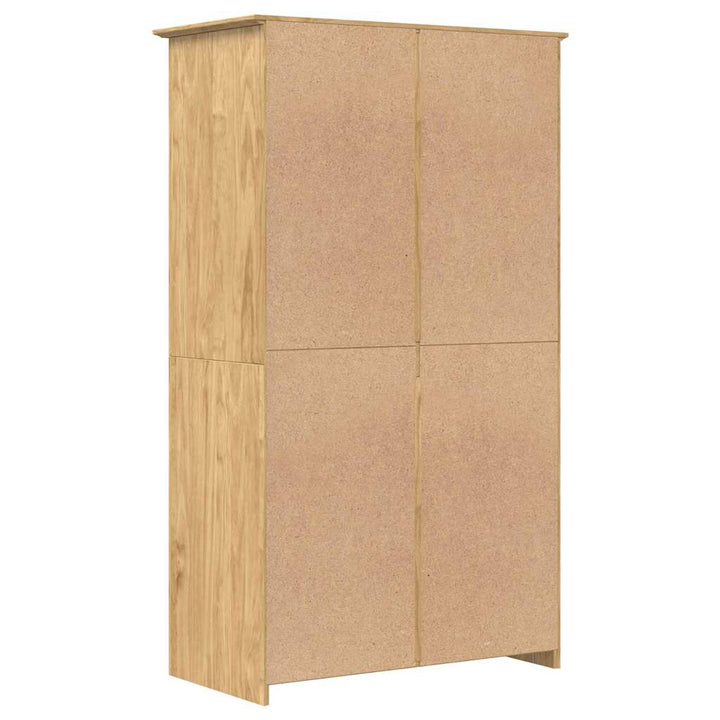 Garderob Bodo Honung Brun 53,5 X 99 X 173 Cm Konstruerat Trä