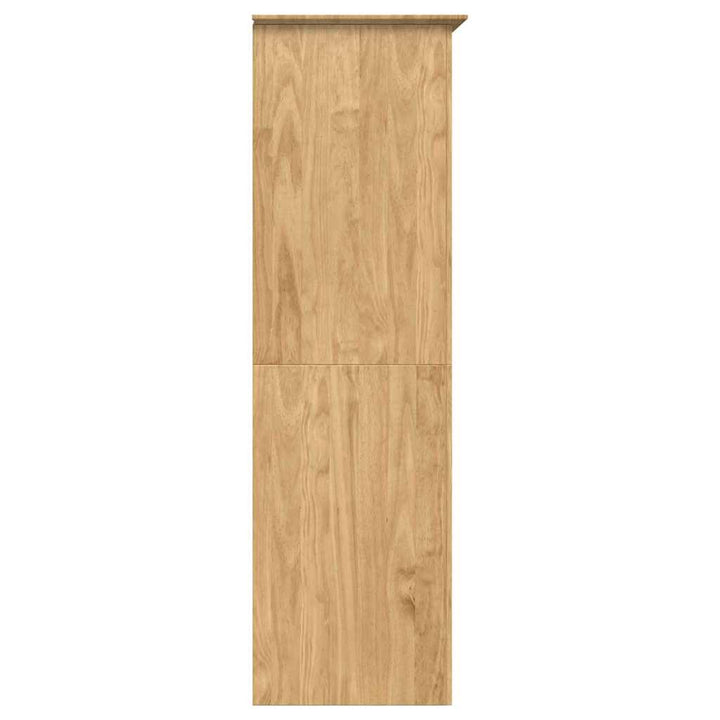 Garderob Bodo Honung Brun 146 X 53,5 X 173 Cm Konstruerat Trä