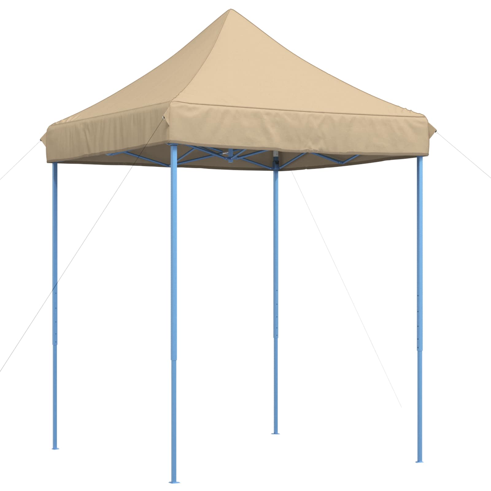 Partytält Beige 200 X 200 X 306 Cm Oxford Tyg