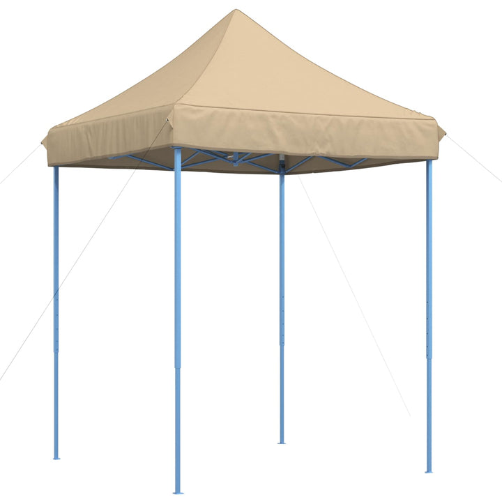 Partytält Beige 200 X 200 X 306 Cm Oxford Tyg