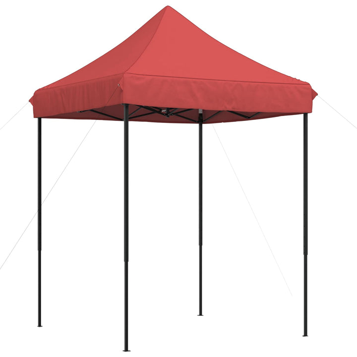 Partytält Vinröd 200 X 200 X 306 Cm Oxford Tyg