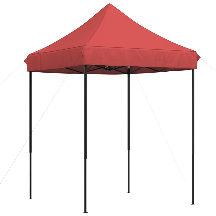 Partytält Vinröd 200 X 200 X 306 Cm Oxford Tyg