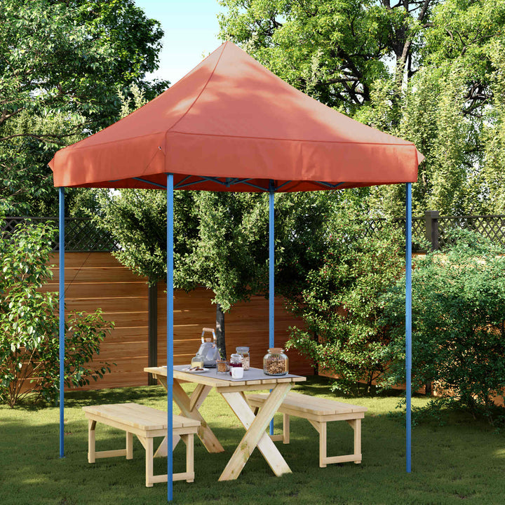 Partytält Terracotta 200 X 200 X 306 Cm Oxford Tyg