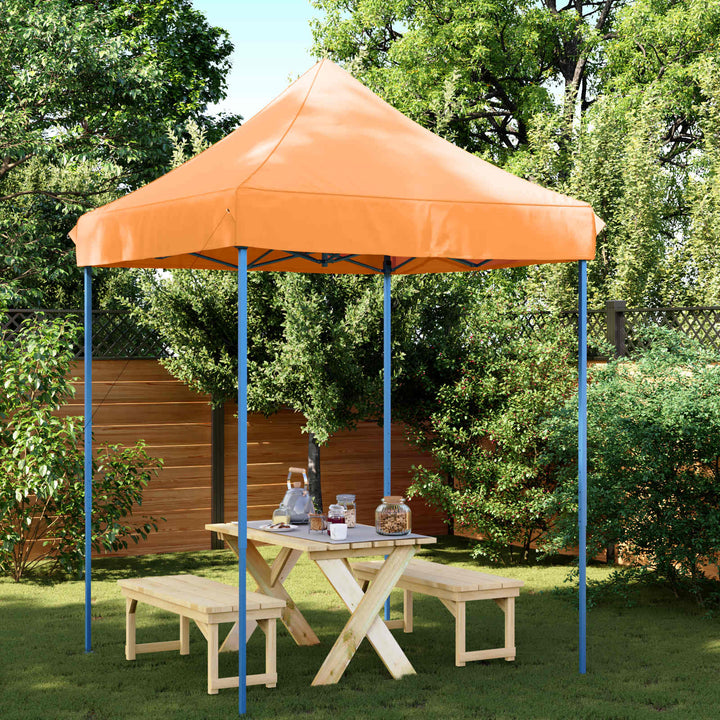 Partytält Orange 200 X 200 X 306 Cm Oxford Tyg