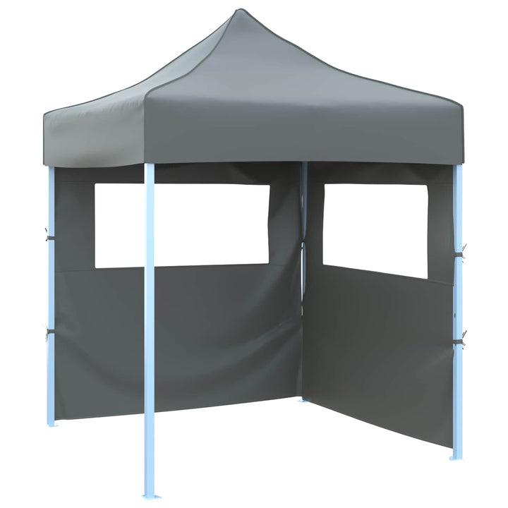 Partytält Antracit 200 X 200 X 315 Cm Oxford Tyg