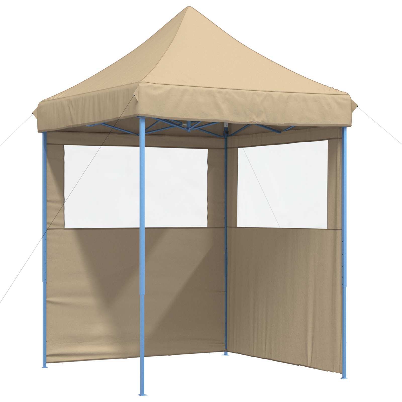 Partytält Beige 200 X 200 X 306 Cm Oxford Tyg