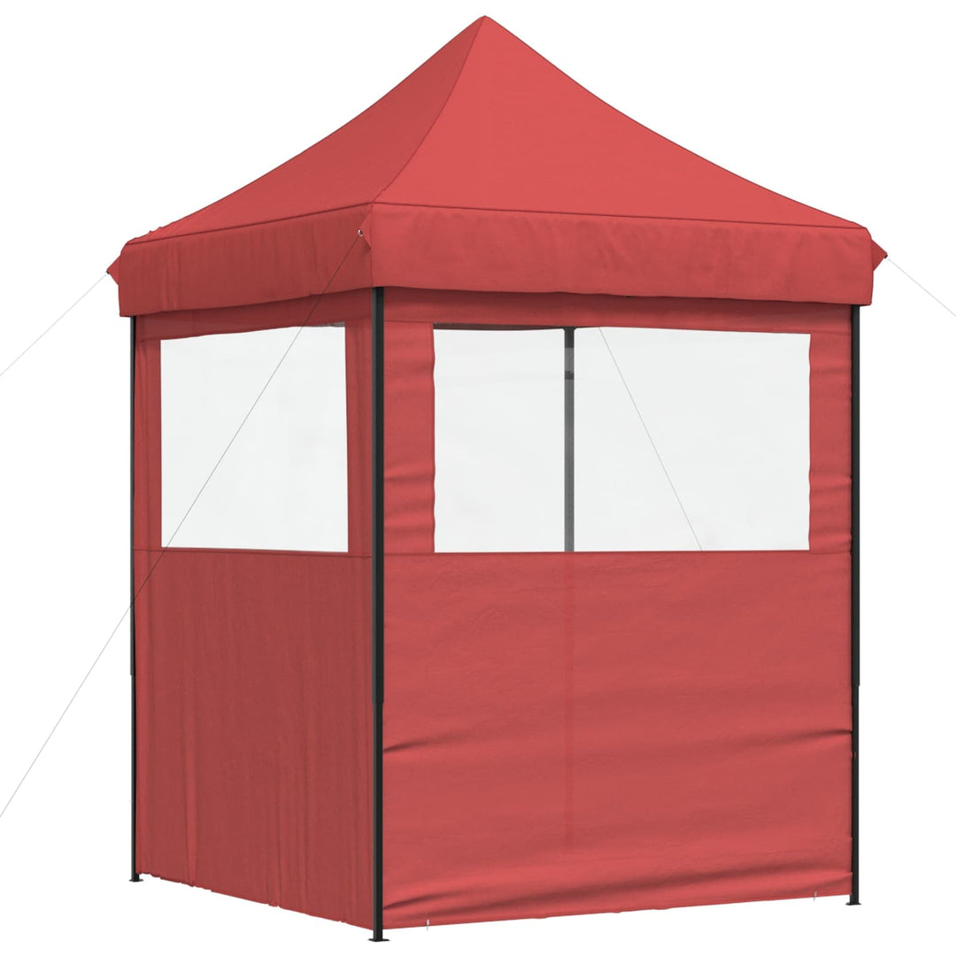 Partytält Vinröd 200 X 200 X 306 Cm Oxford Tyg
