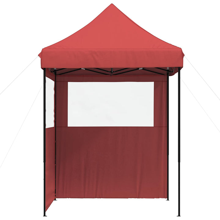 Partytält Vinröd 200 X 200 X 306 Cm Oxford Tyg