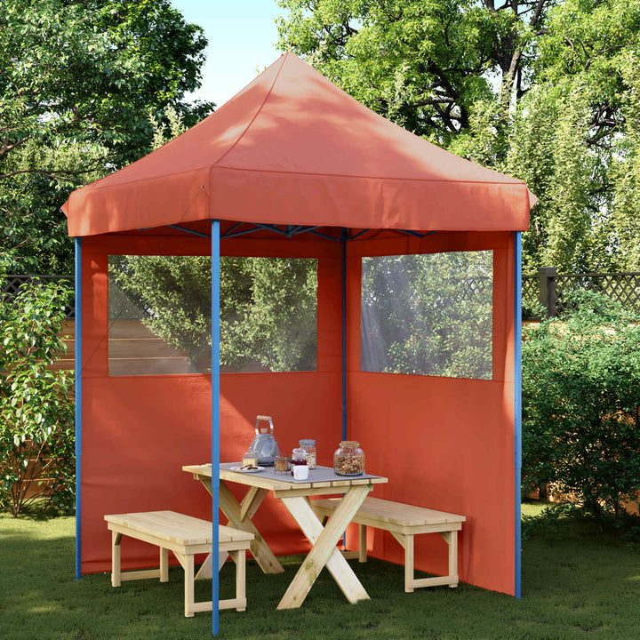 Partytält Terracotta 200 X 200 X 306 Cm Oxford Tyg