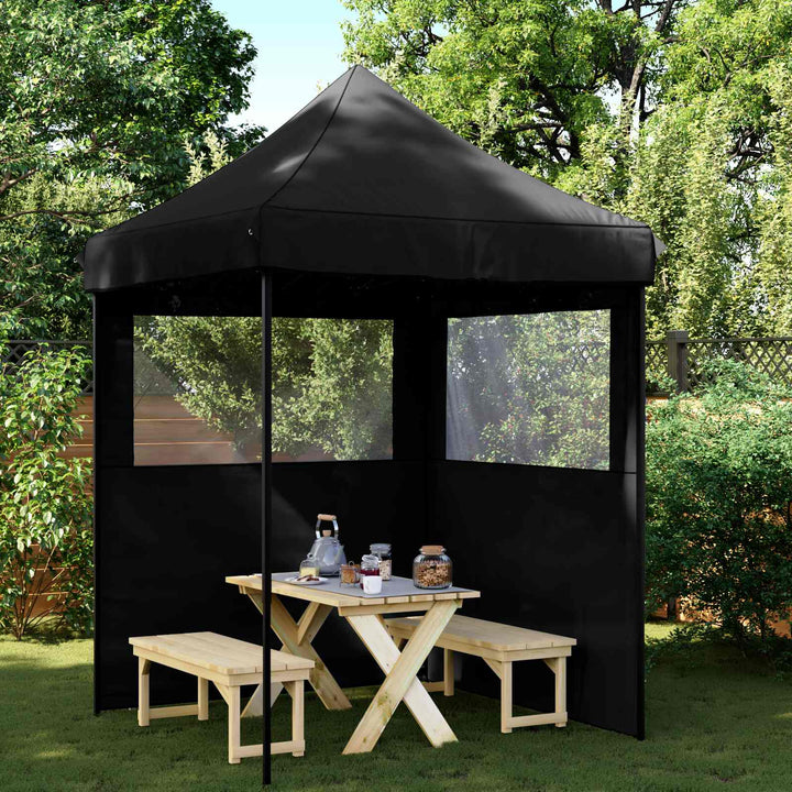 Partytält Svart 200 X 200 X 306 Cm Oxford Tyg