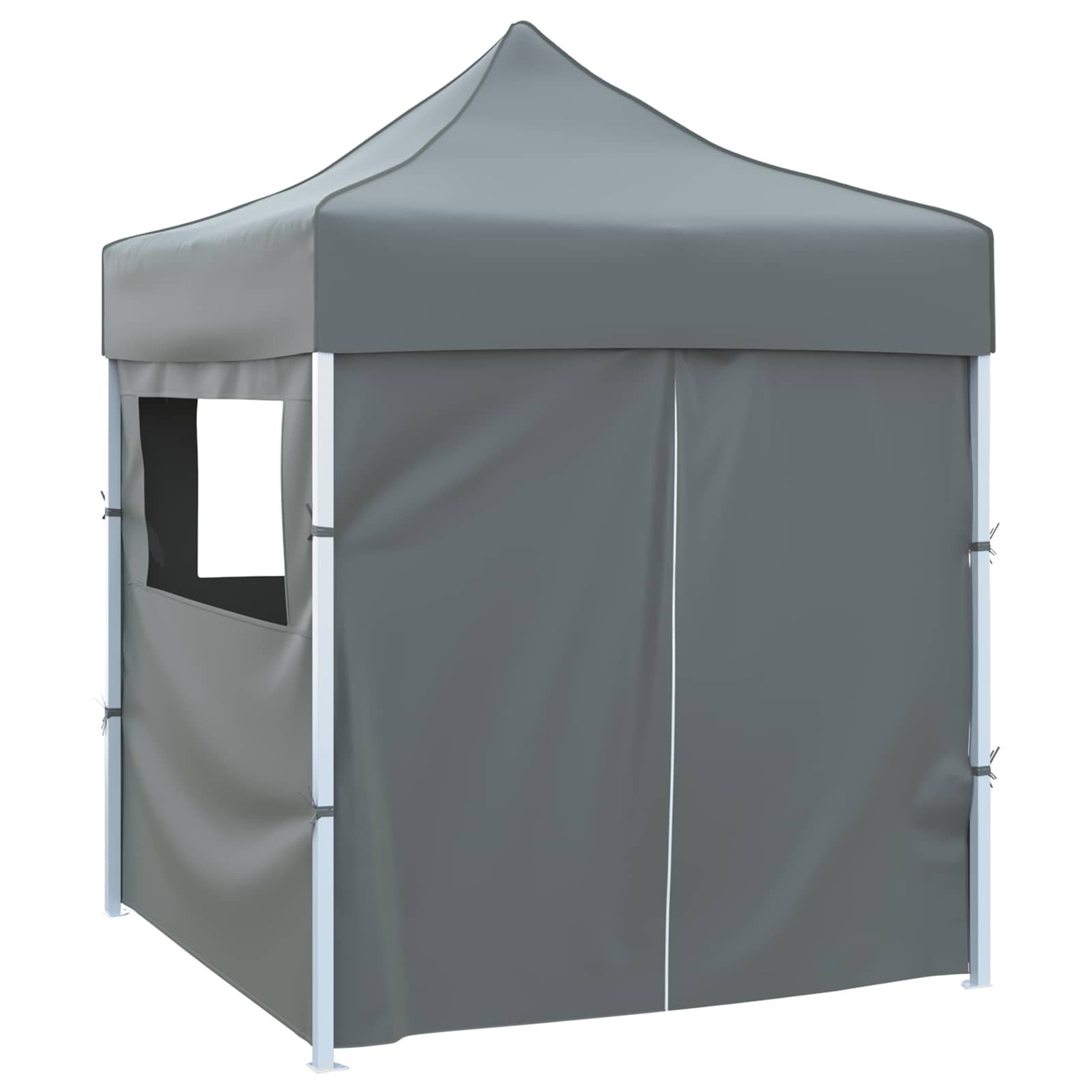 Partytält Antracit 200 X 200 X 315 Cm Oxford Tyg