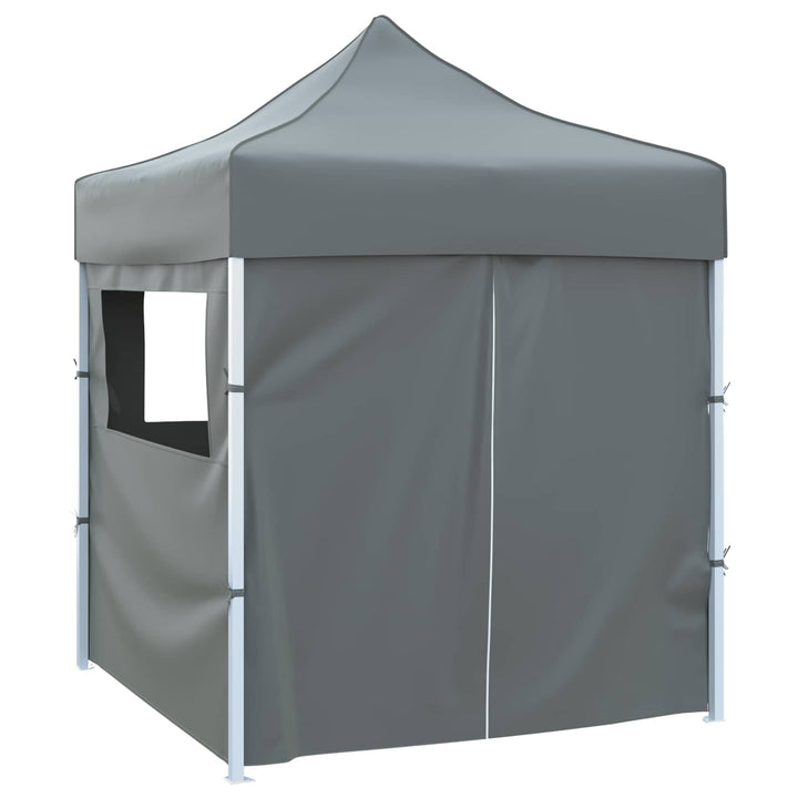 Partytält Antracit 200 X 200 X 315 Cm Oxford Tyg
