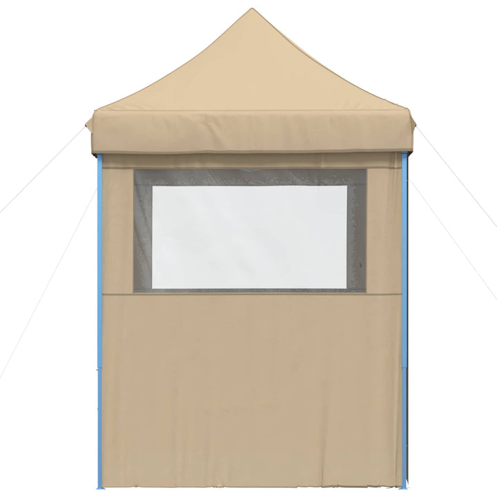 Partytält Beige 200 X 200 X 306 Cm Oxford Tyg