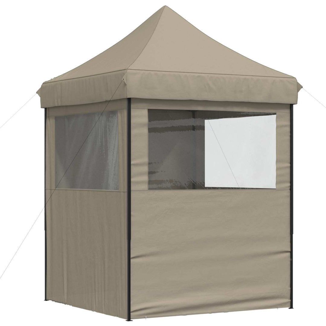 Partytält Taupe 200 X 200 X 306 Cm Oxford Tyg