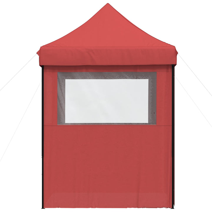 Partytält Vinröd 200 X 200 X 306 Cm Oxford Tyg