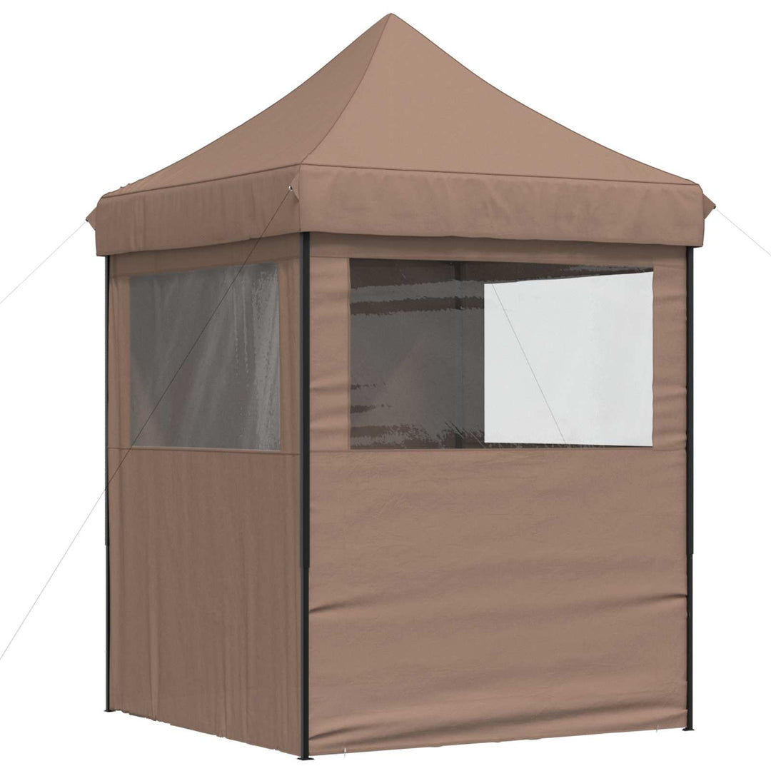 Partytält Brun 200 X 200 X 306 Cm Oxford Tyg