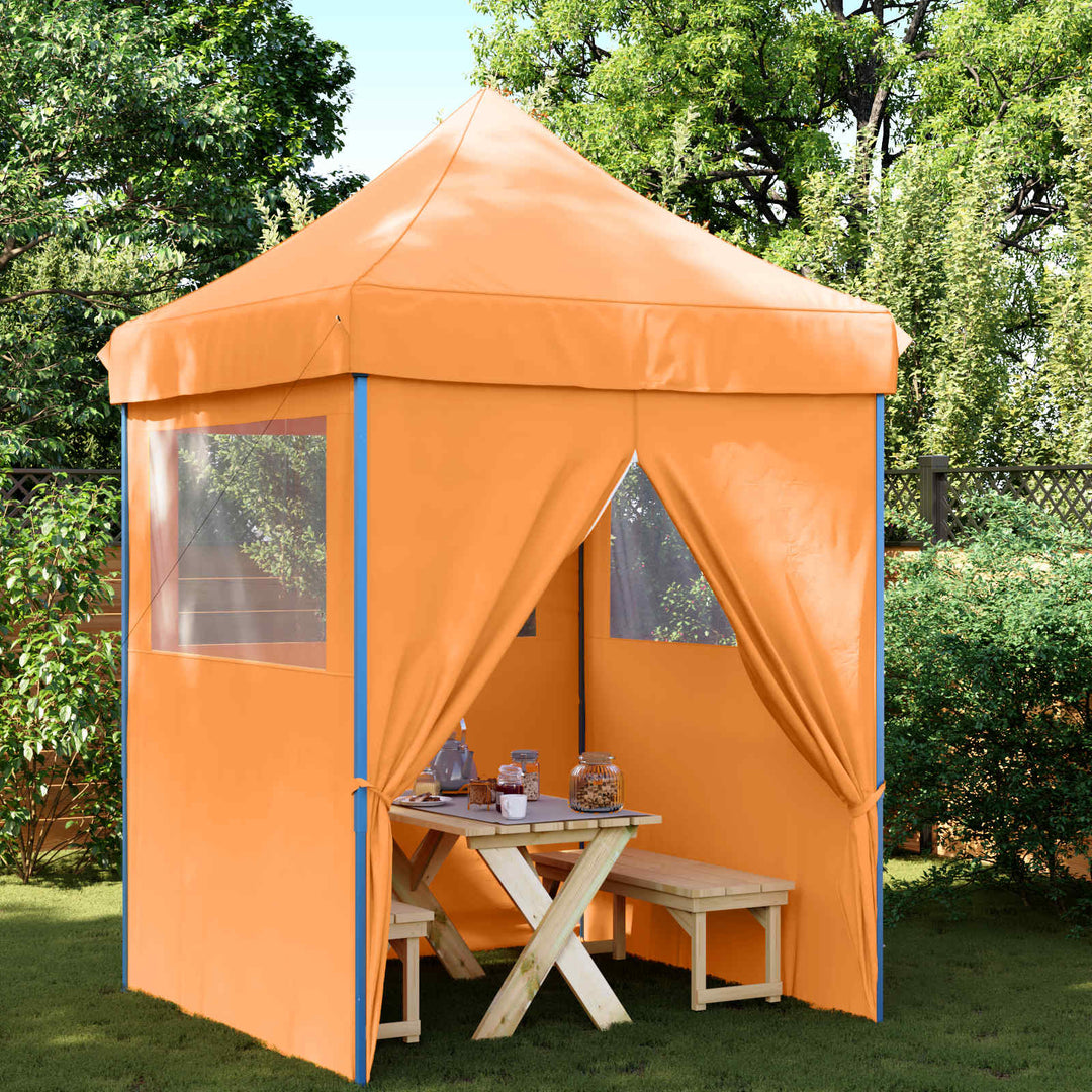 Partytält Orange 200 X 200 X 306 Cm Oxford Tyg