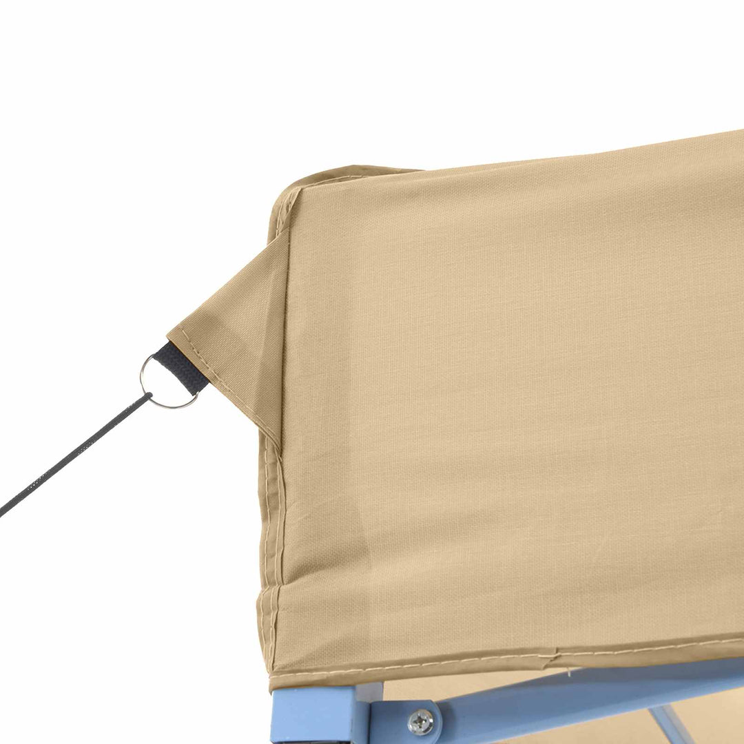 Partytält Beige 292 X 292 X 315 Cm Oxford Tyg