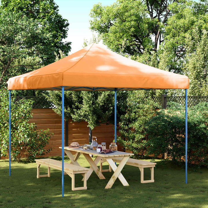 Partytält Orange 292 X 292 X 315 Cm Oxford Tyg