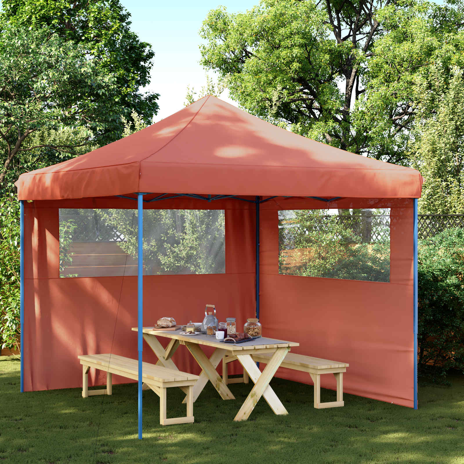 Partytält Terracotta 292 X 292 X 315 Cm Oxford Tyg