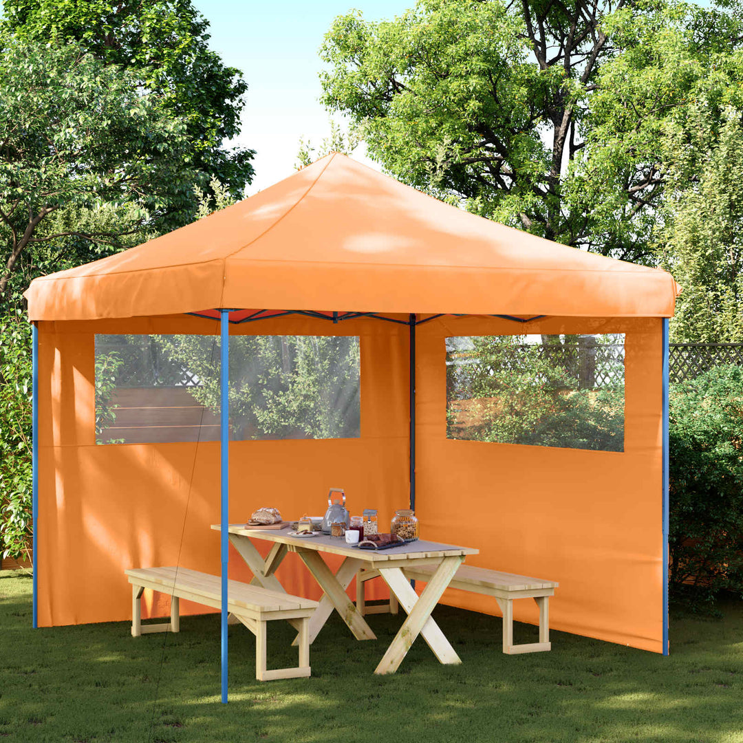 Partytält Orange 292 X 292 X 315 Cm Oxford Tyg