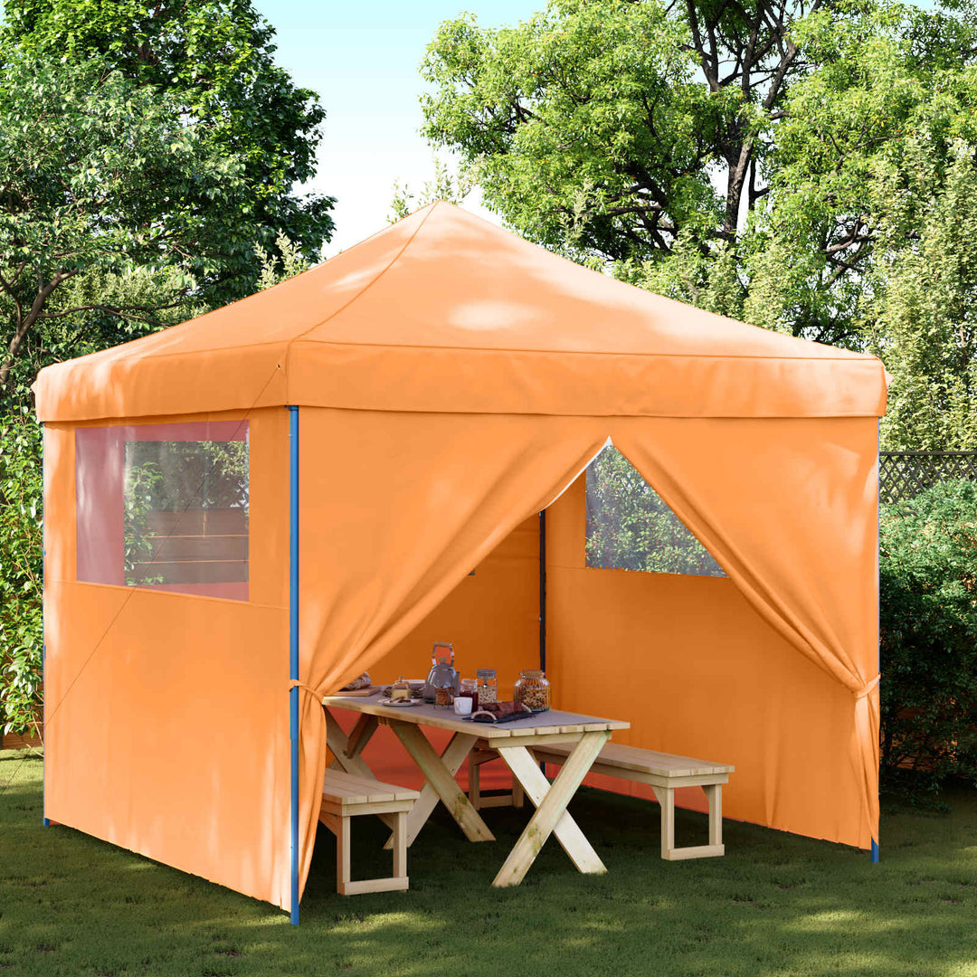 Partytält Orange 292 X 292 X 315 Cm Oxford Tyg
