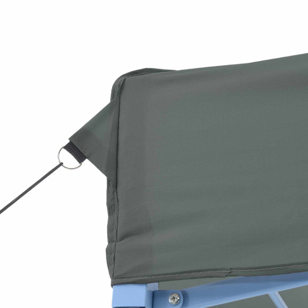 Partytält Antracit 280 X 410 X 315 Cm Oxford Tyg