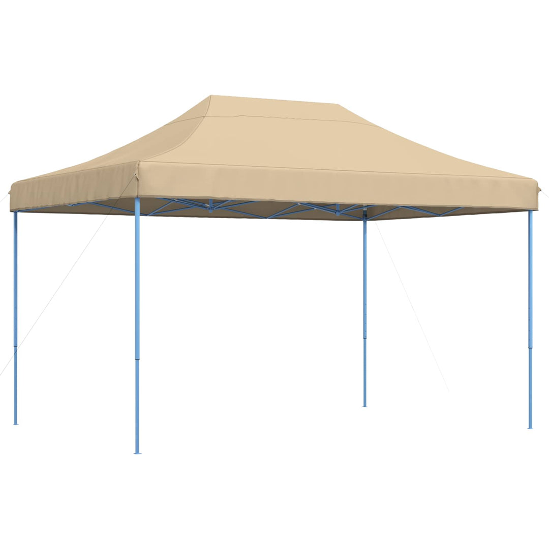 Partytält Beige 279 X 410 X 315 Cm Oxford Tyg