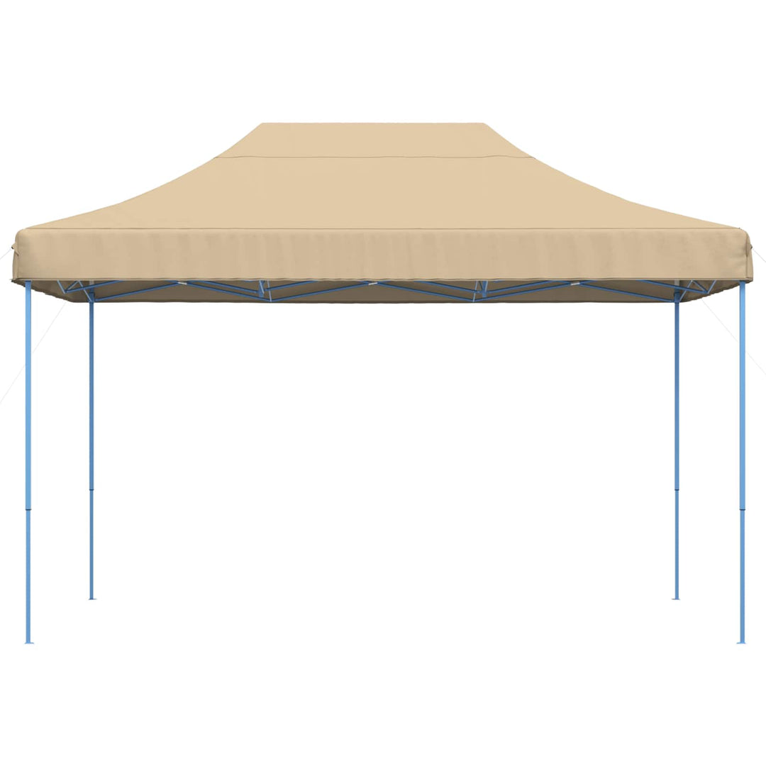 Partytält Beige 279 X 410 X 315 Cm Oxford Tyg