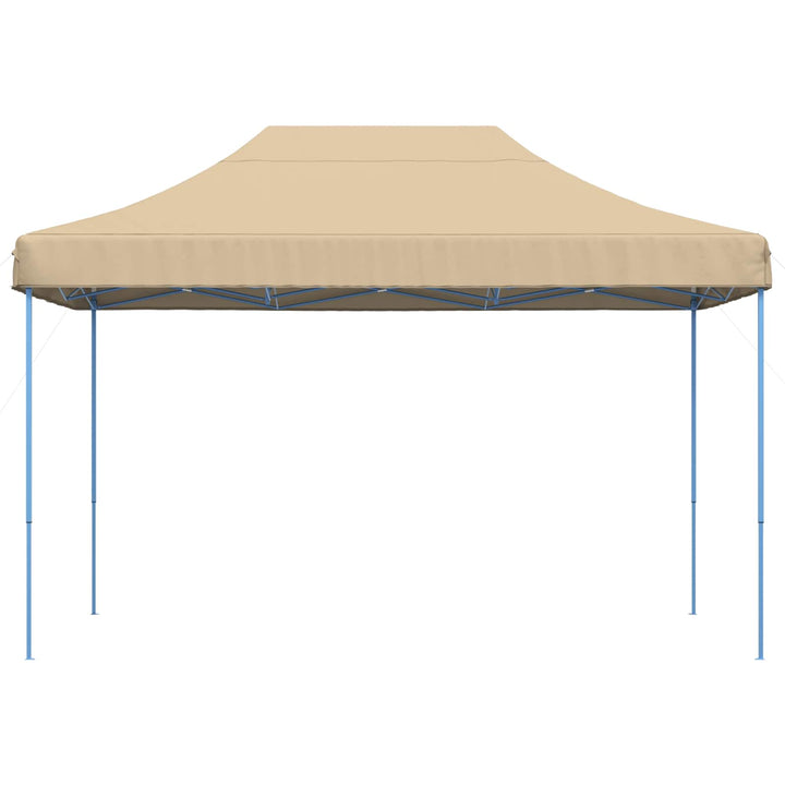 Partytält Beige 279 X 410 X 315 Cm Oxford Tyg