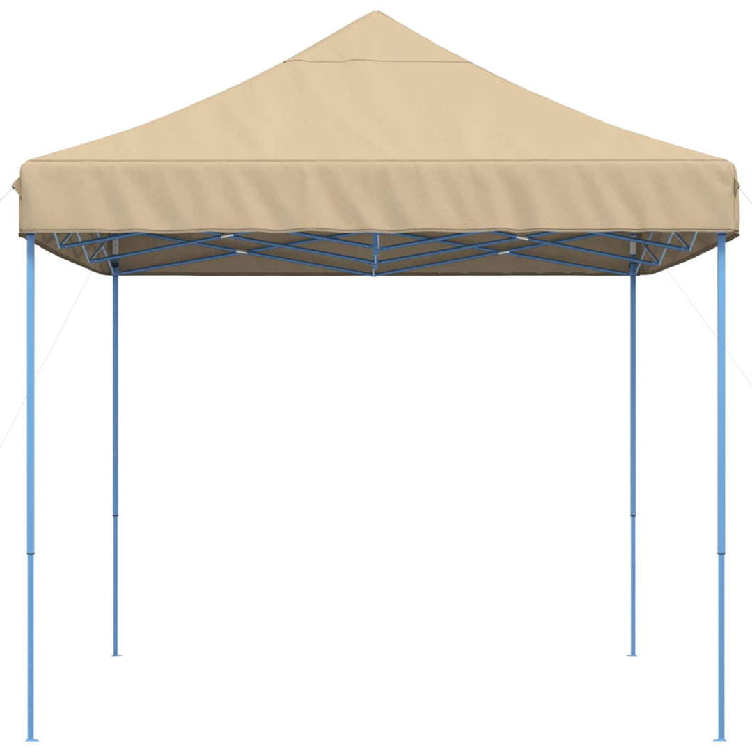 Partytält Beige 279 X 410 X 315 Cm Oxford Tyg