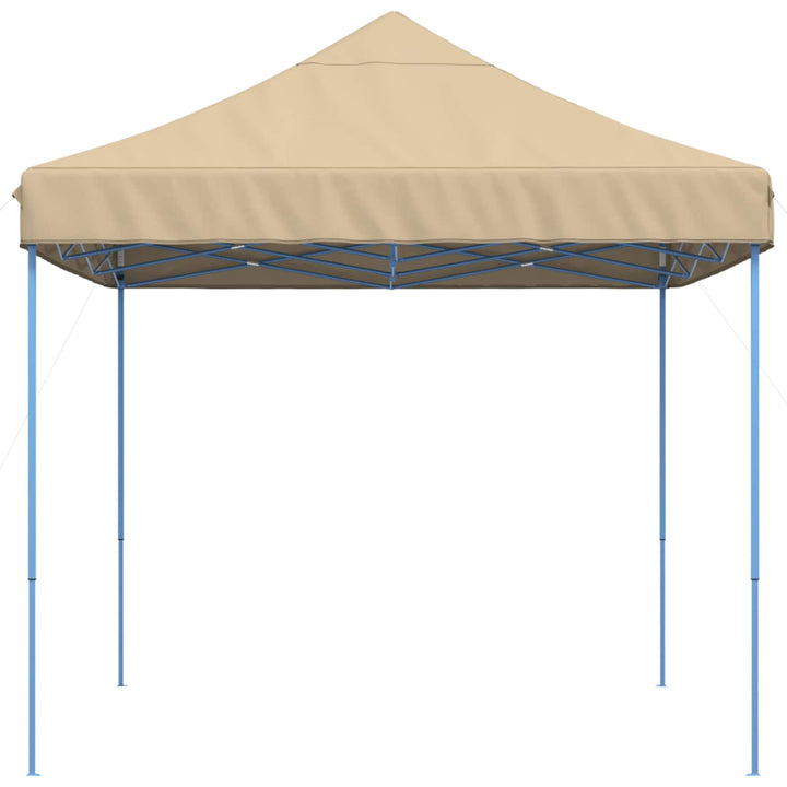 Partytält Beige 279 X 410 X 315 Cm Oxford Tyg