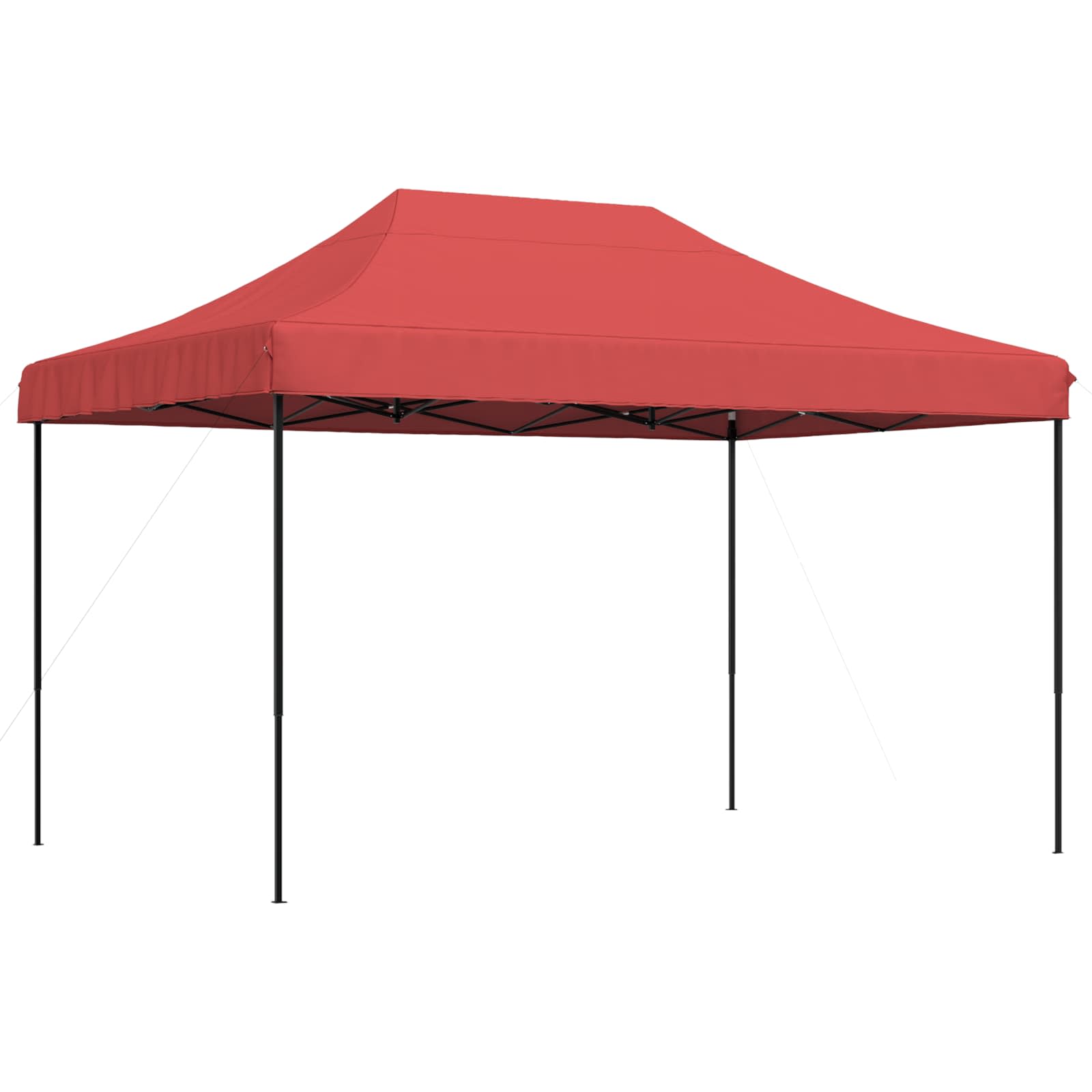 Partytält Vinröd 279 X 410 X 315 Cm Oxford Tyg