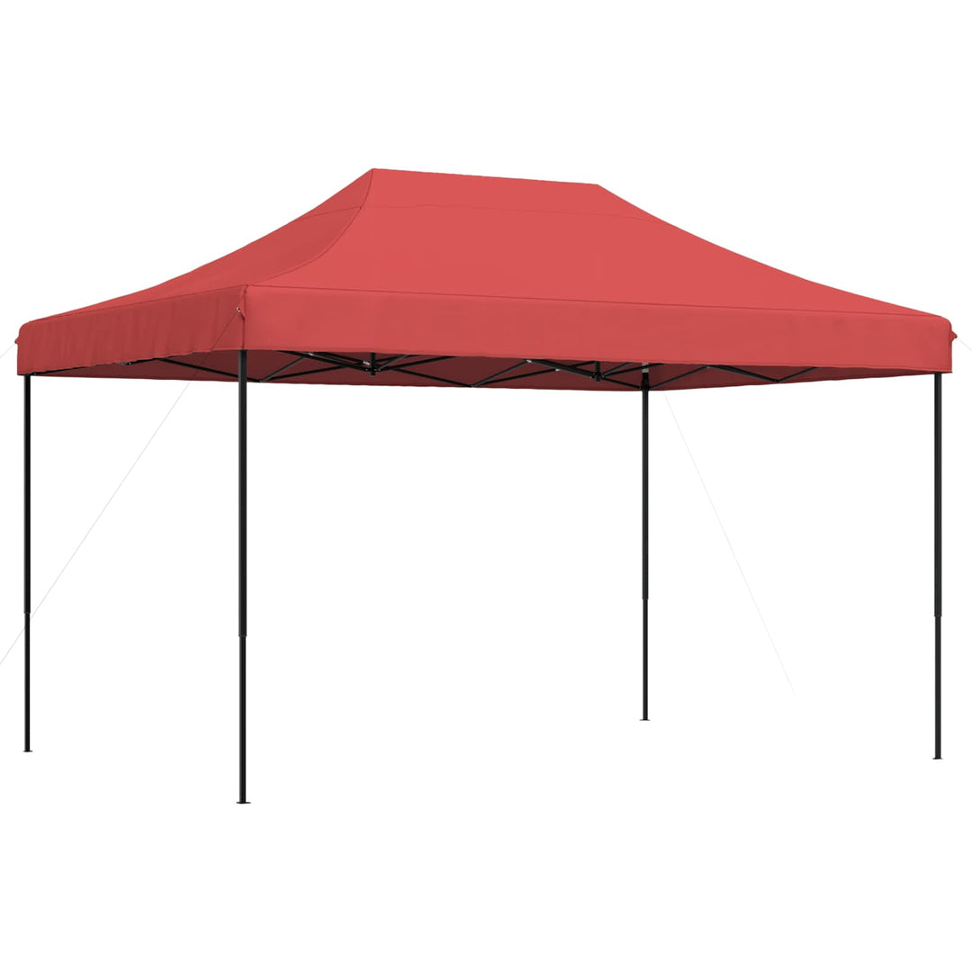 Partytält Vinröd 279 X 410 X 315 Cm Oxford Tyg