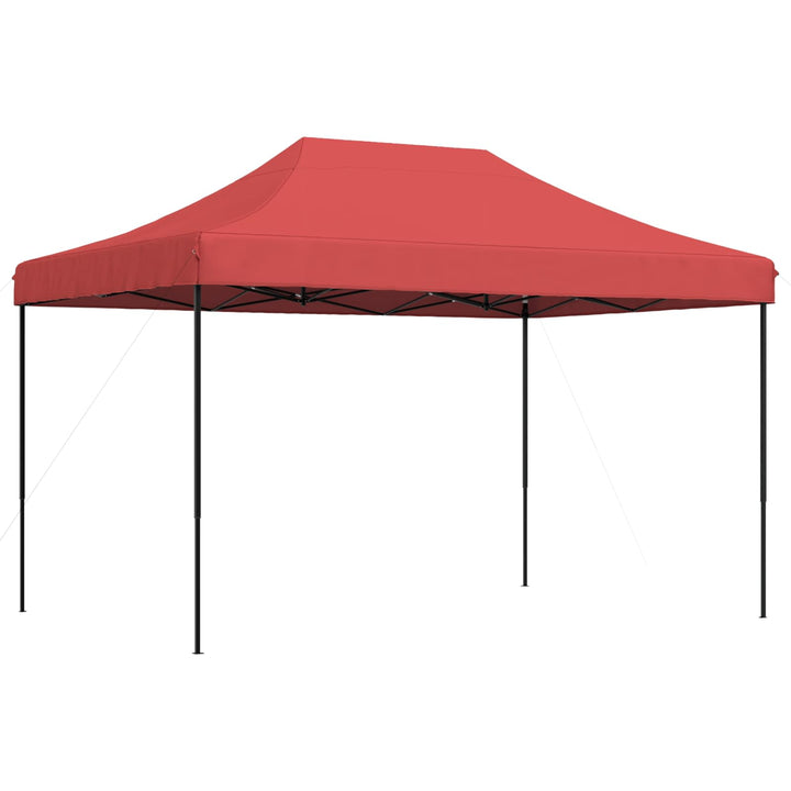Partytält Vinröd 279 X 410 X 315 Cm Oxford Tyg