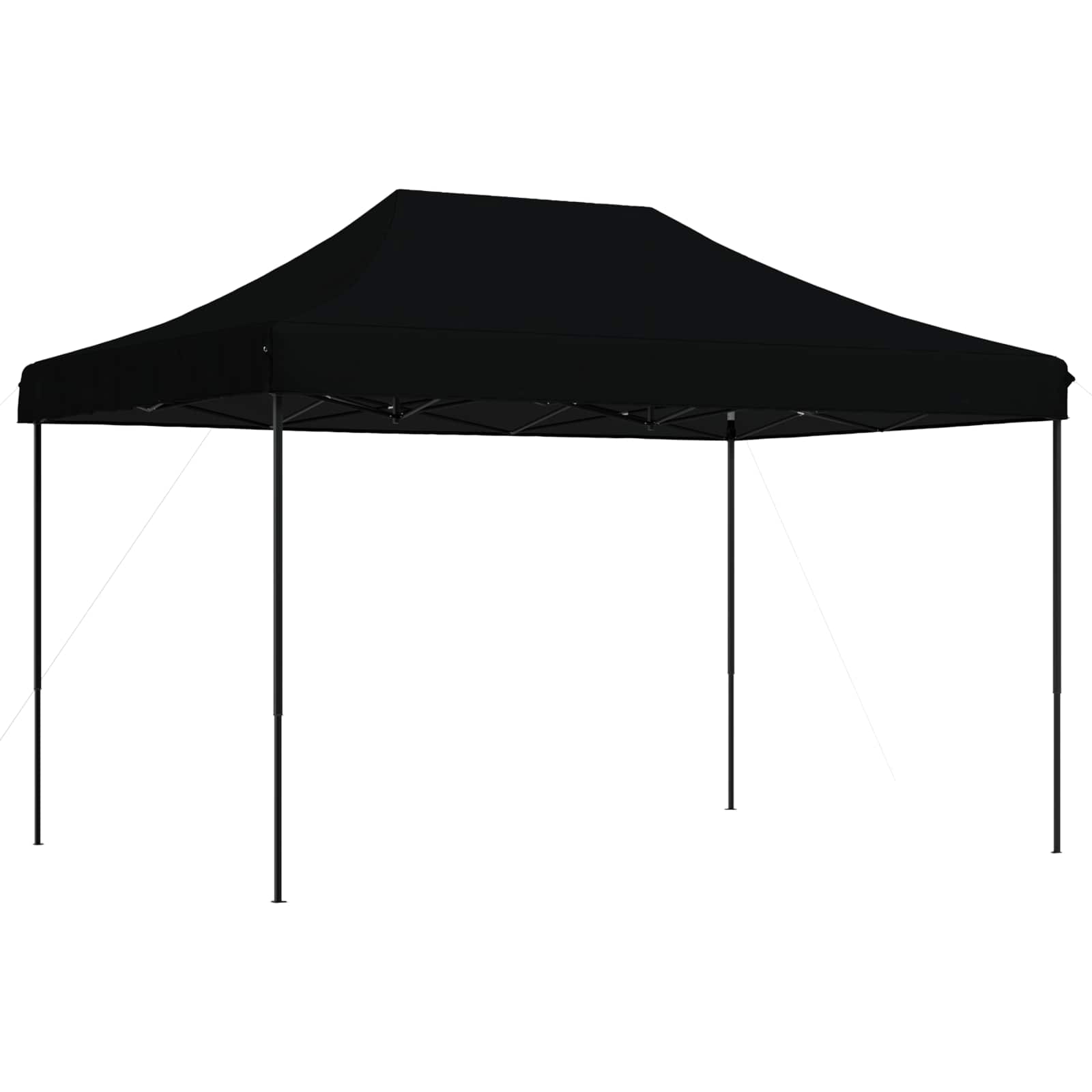 Partytält Svart 279 X 410 X 315 Cm Oxford Tyg