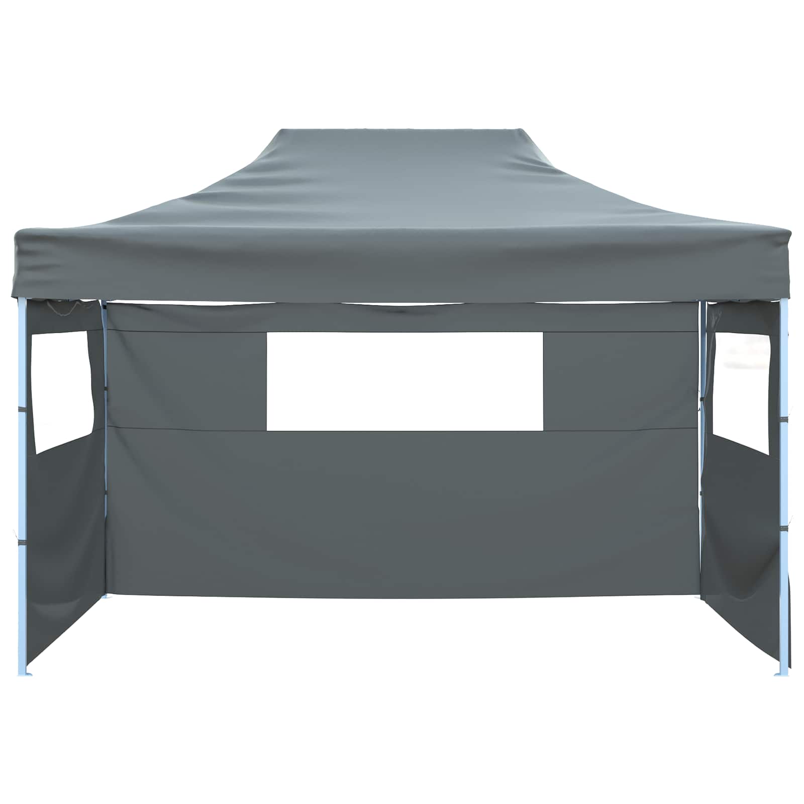 Partytält Antracit 280 X 410 X 315 Cm Oxford Tyg