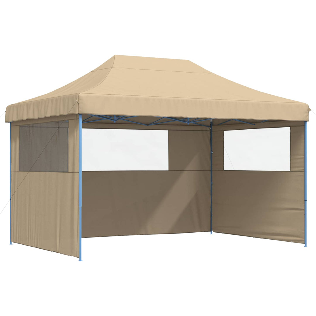 Partytält Beige 279 X 410 X 315 Cm Oxford Tyg